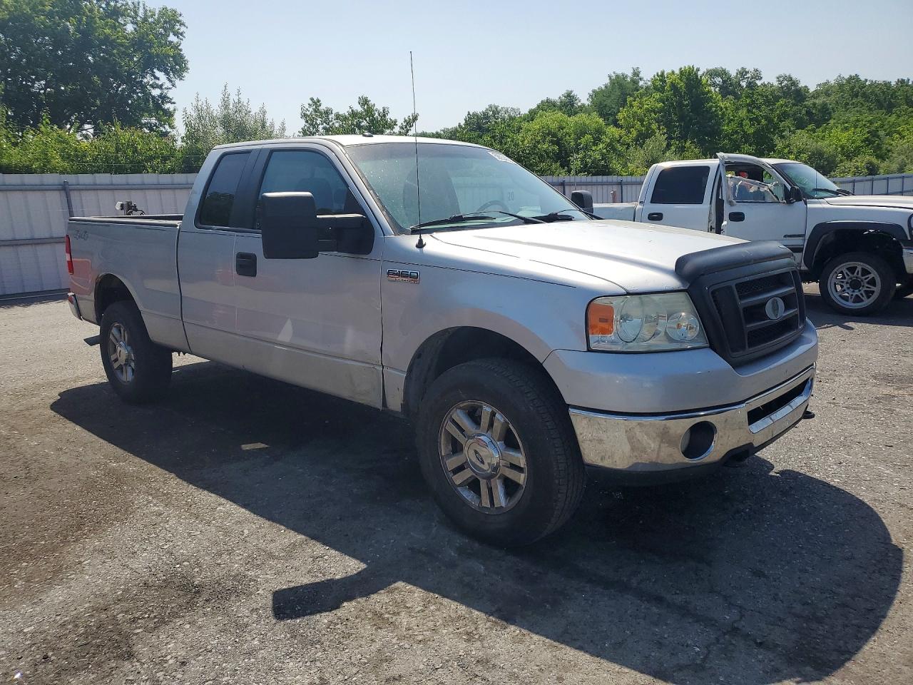 2007 Ford F150 Silver vin: 1FTPX14V67NA53188