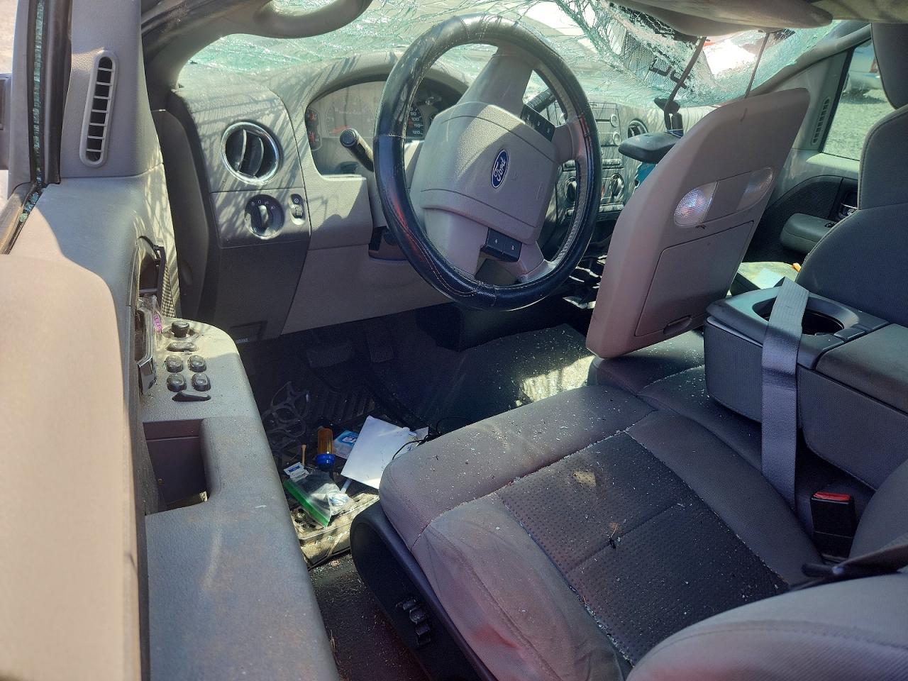 2008 Ford F150 Silver vin: 1FTPX14V68FB57028
