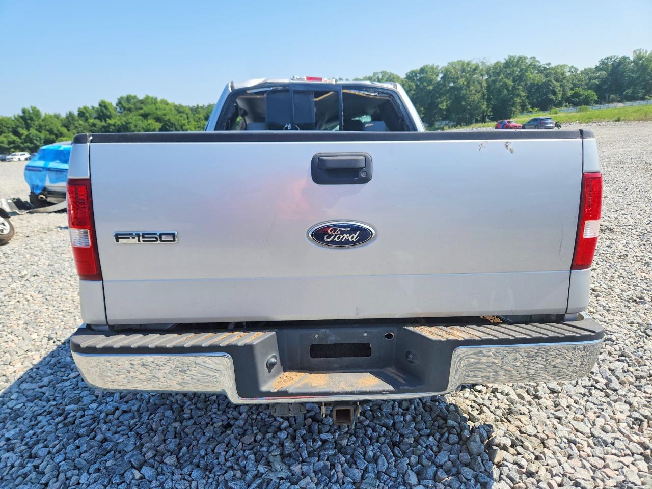 2008 Ford F150 Silver vin: 1FTPX14V68FB57028