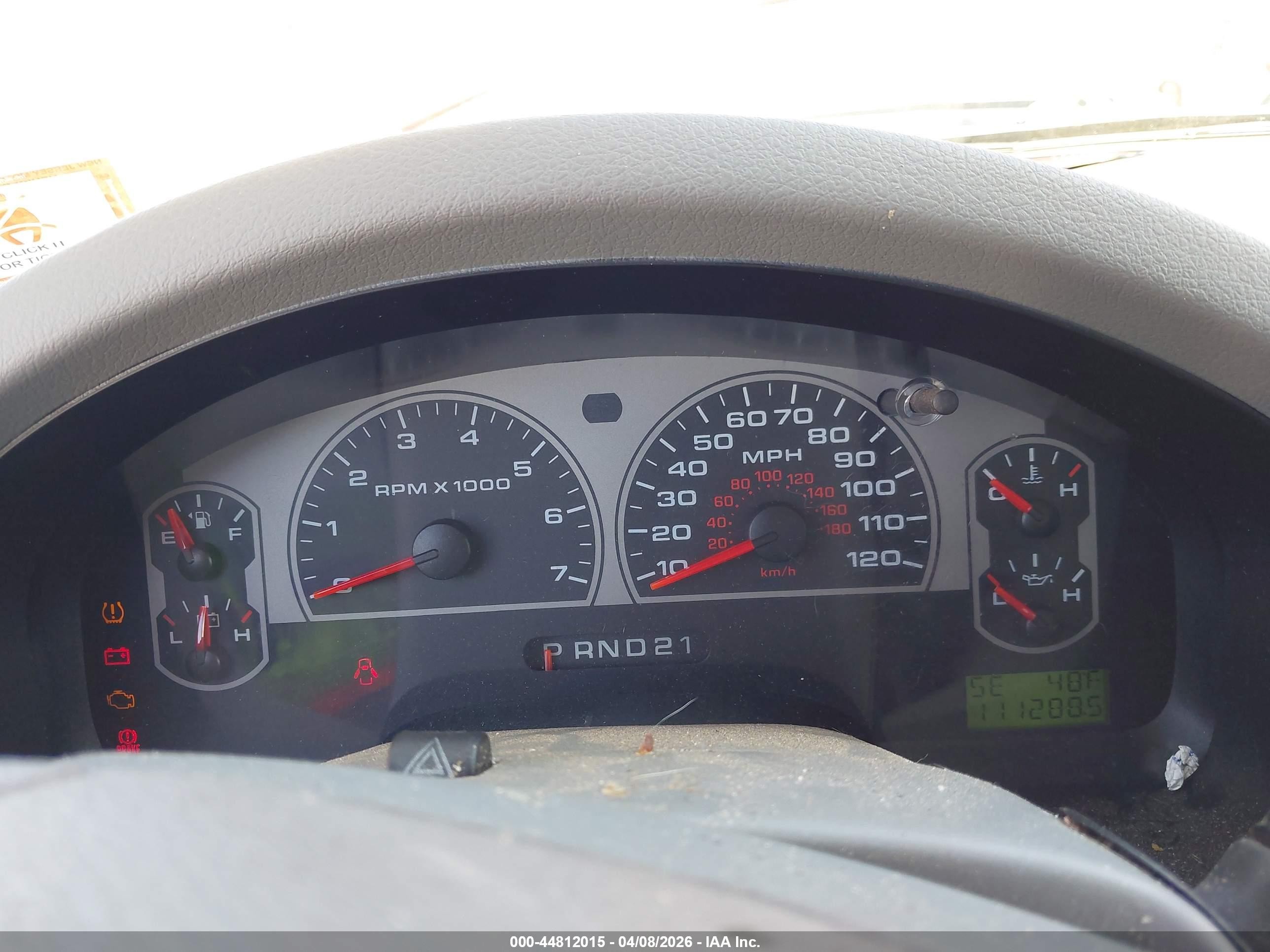 2008 Ford F-150 Fx4/lariat/xl/xlt Red vin: 1FTPX14V68FB63007