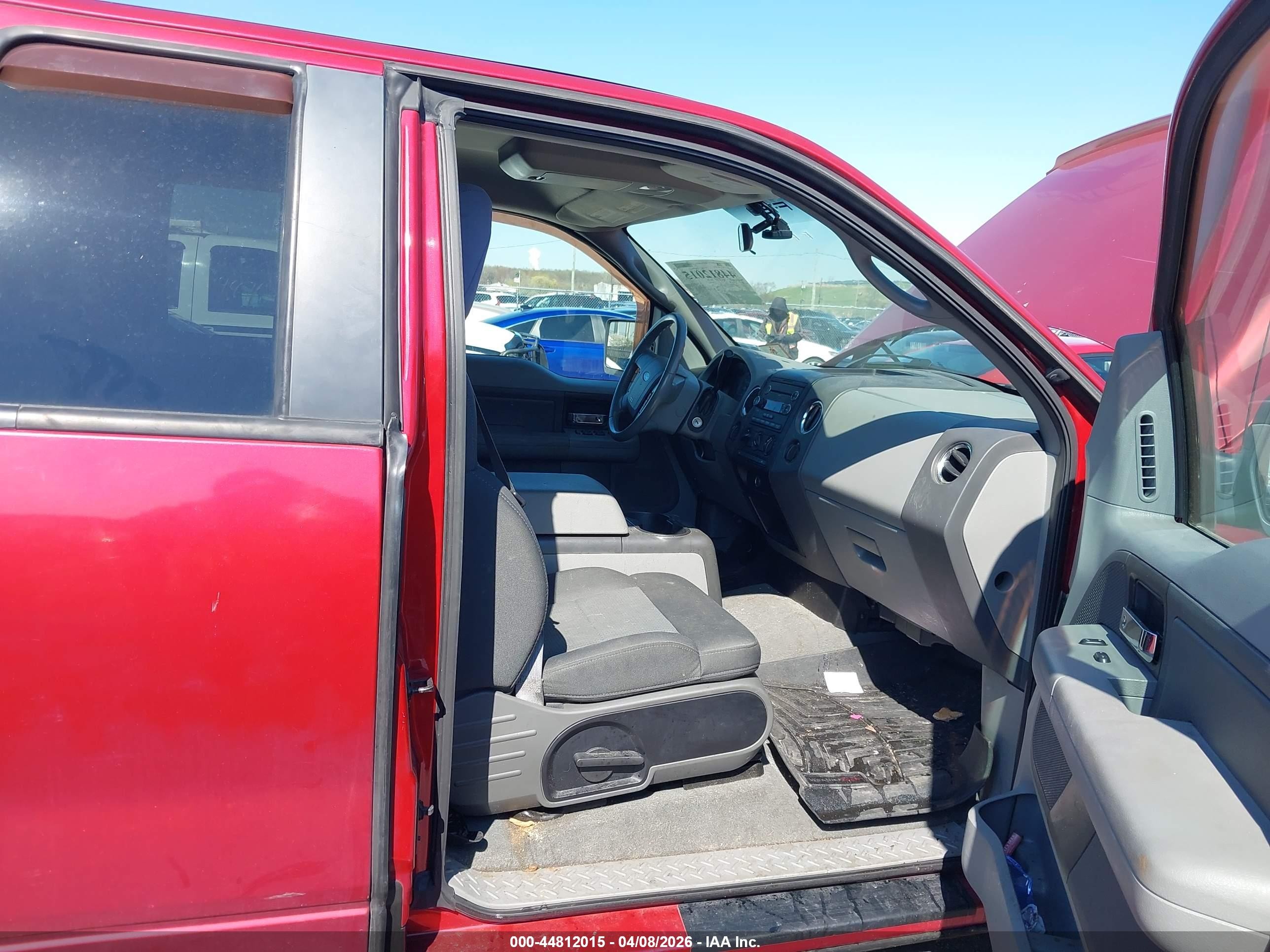 2008 Ford F-150 Fx4/lariat/xl/xlt Red vin: 1FTPX14V68FB63007