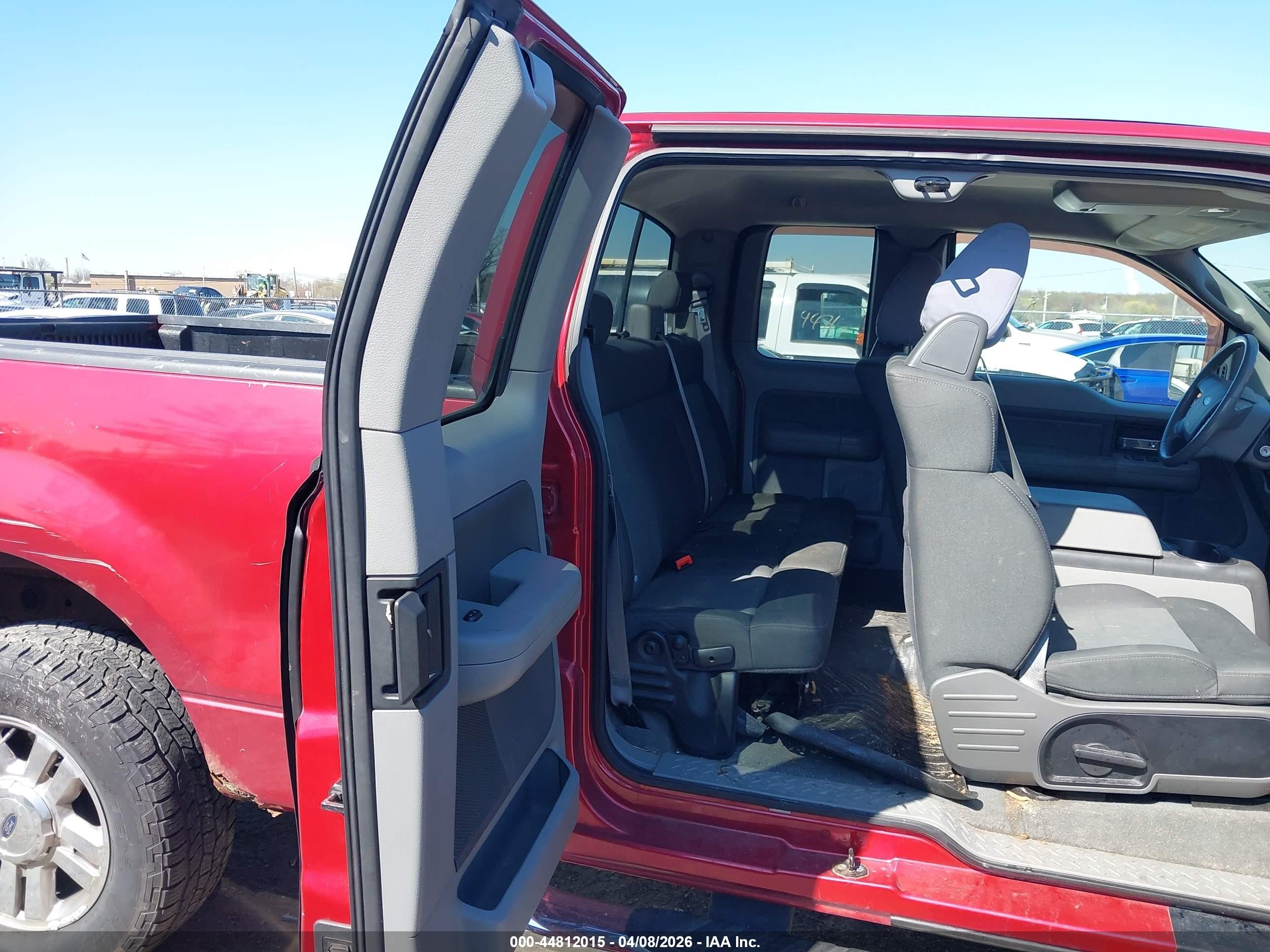 2008 Ford F-150 Fx4/lariat/xl/xlt Red vin: 1FTPX14V68FB63007
