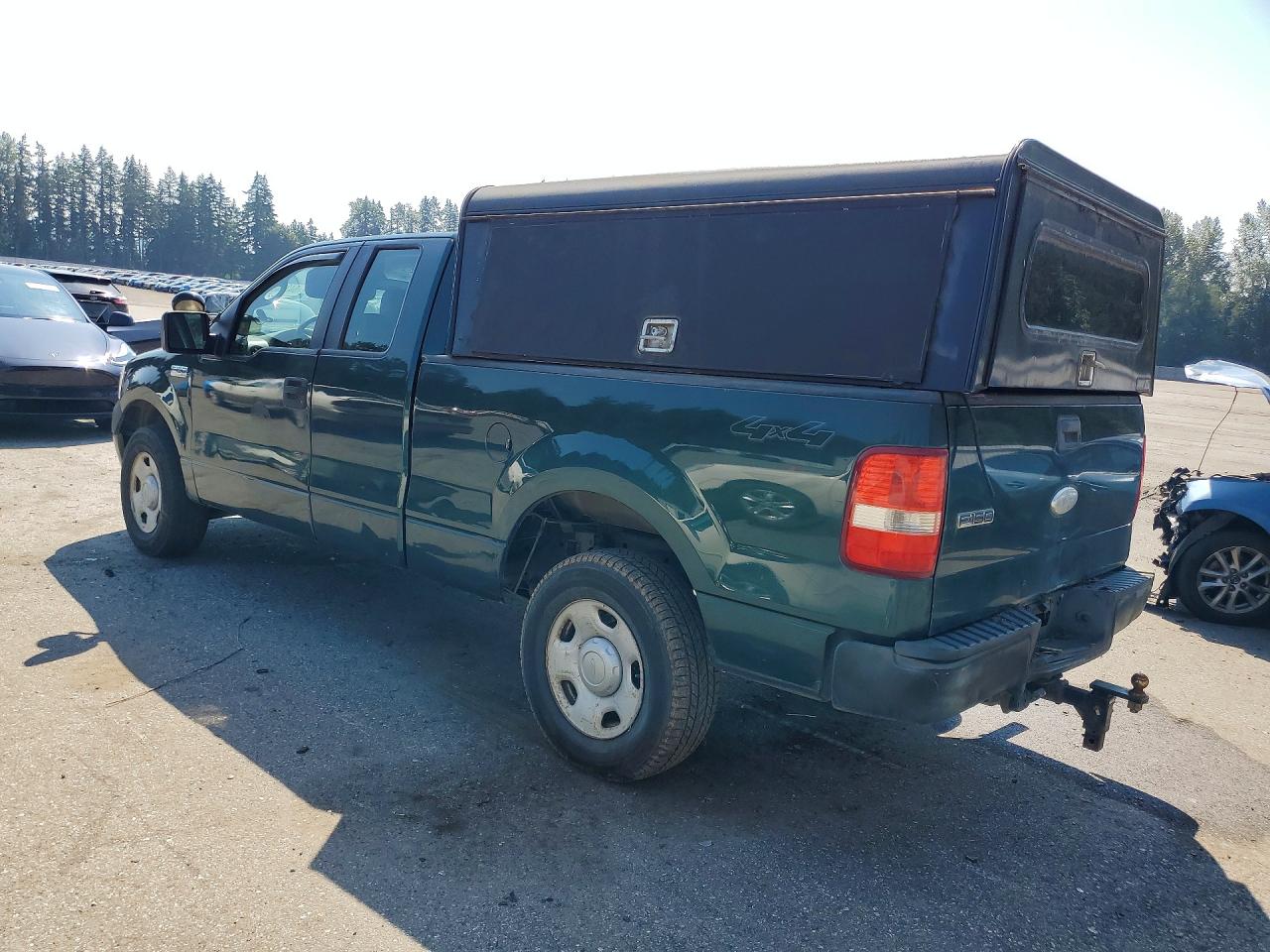 2008 Ford F-150 Green vin: 1FTPX14V68KC86667