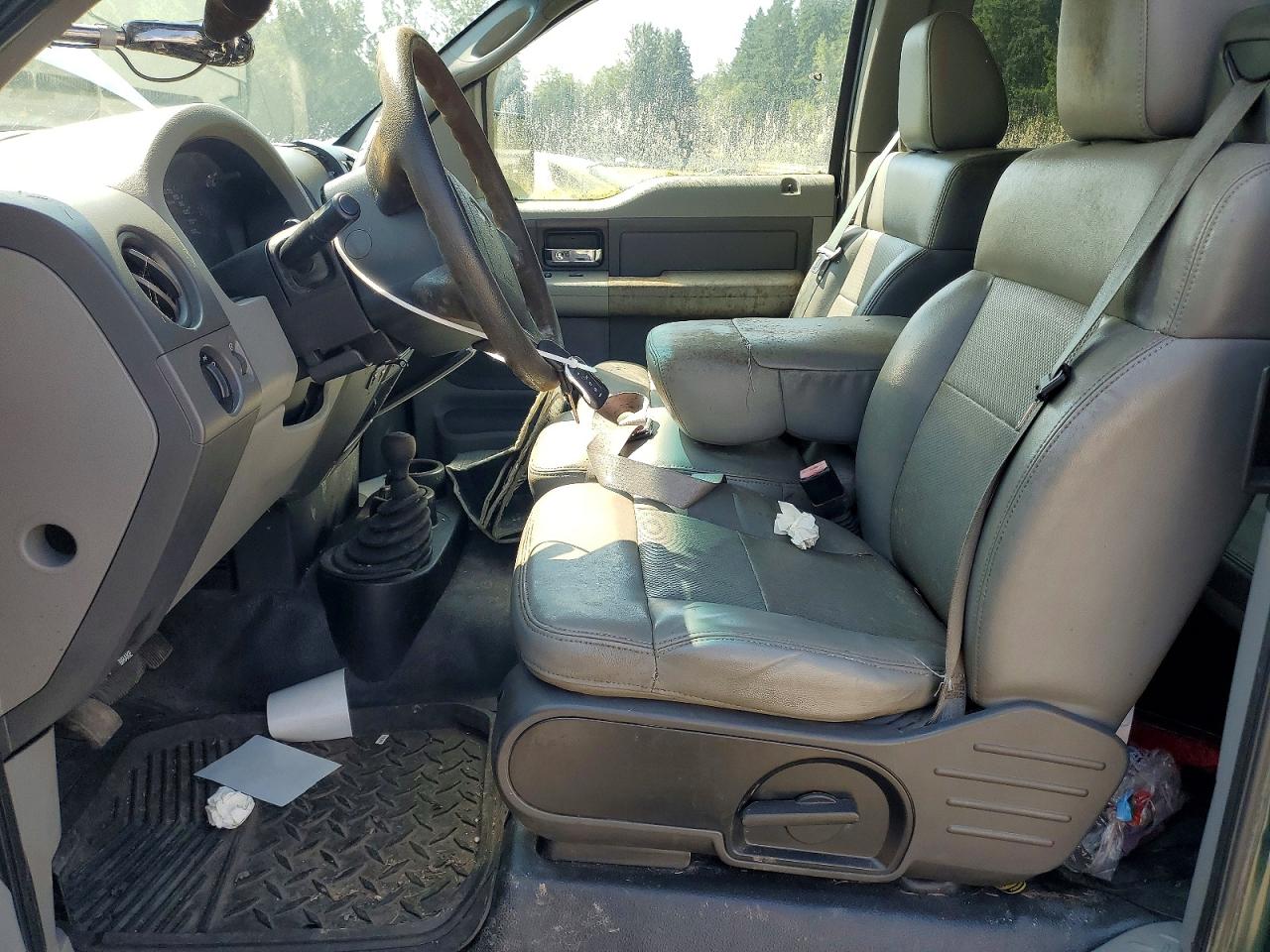2008 Ford F-150 Green vin: 1FTPX14V68KC86667