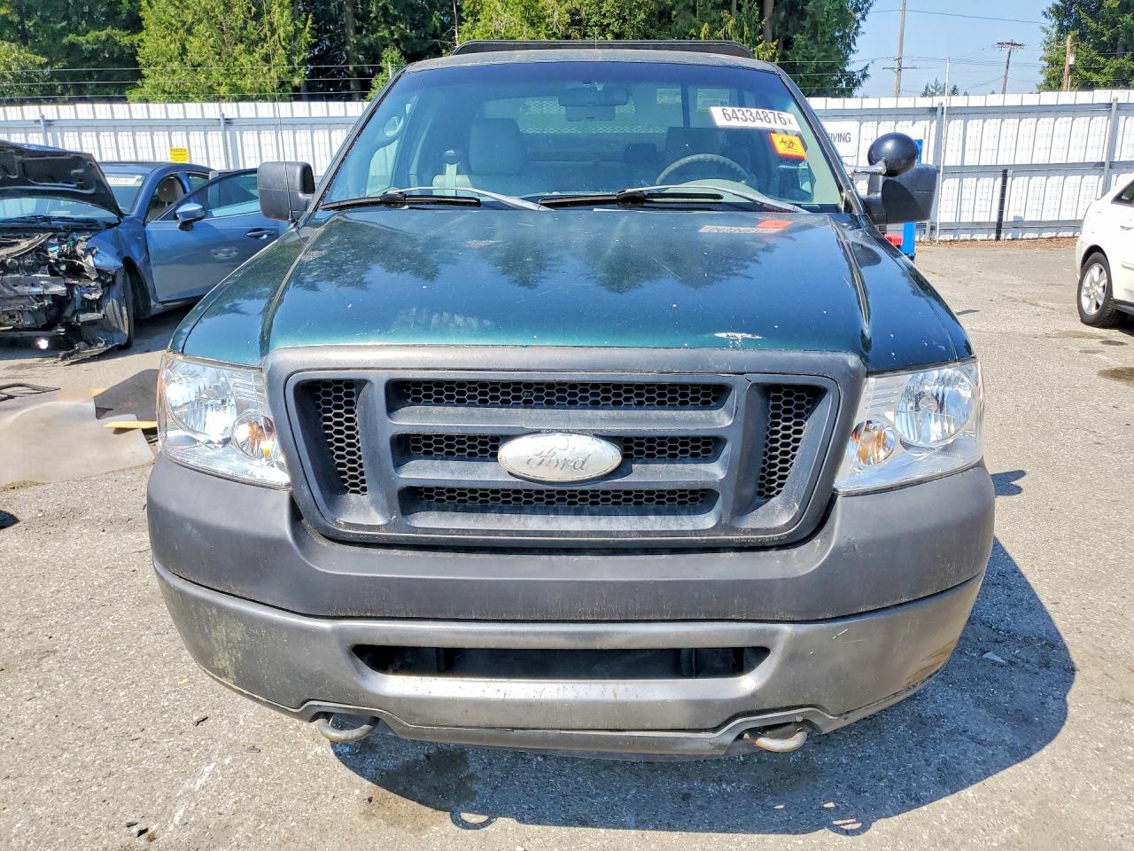 2008 Ford F-150 Green vin: 1FTPX14V68KC86667