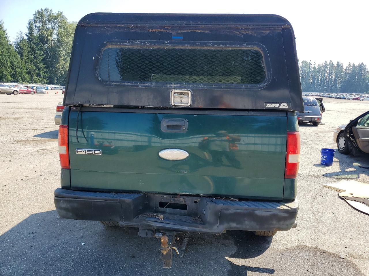 2008 Ford F-150 Green vin: 1FTPX14V68KC86667