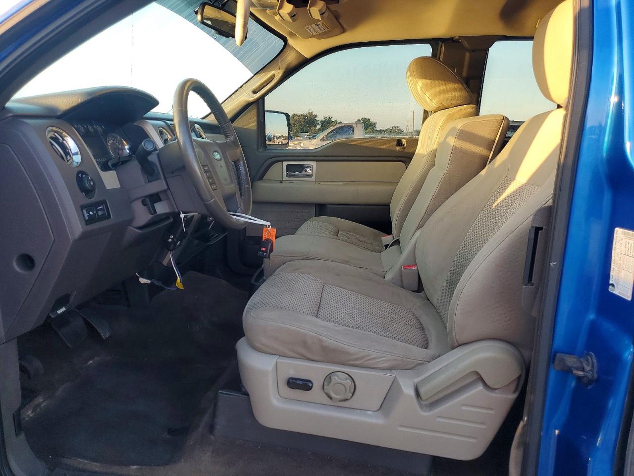 2009 Ford F150 Super Cab Blue vin: 1FTPX14V69FA19653