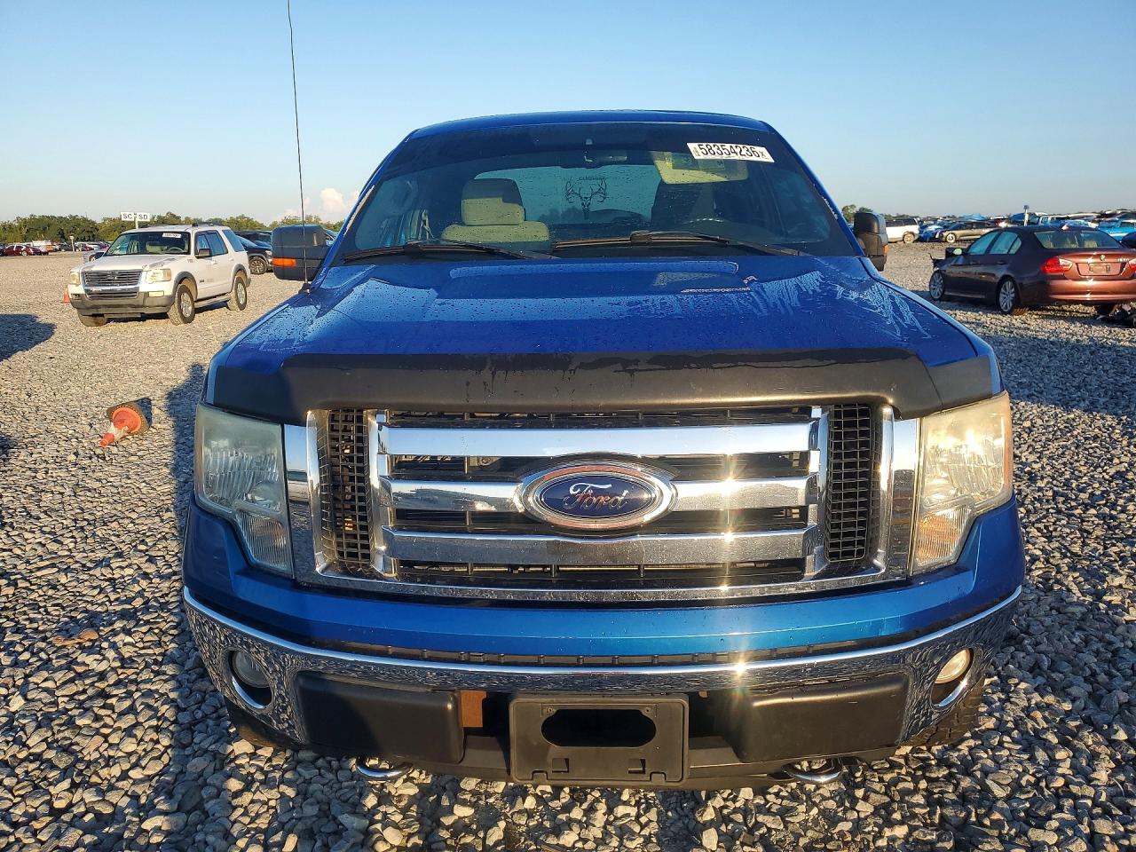 2009 Ford F150 Super Cab Blue vin: 1FTPX14V69FA19653