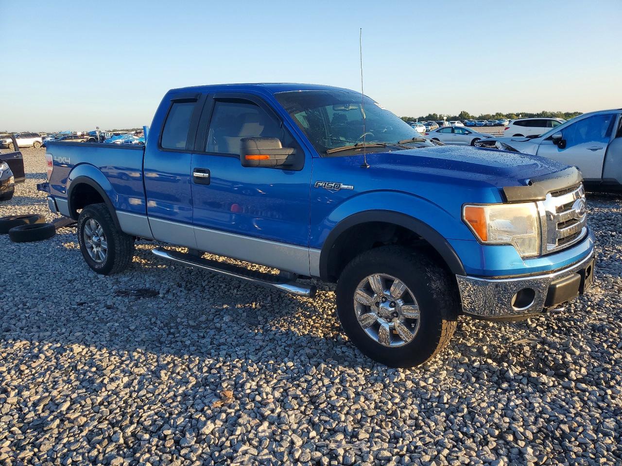 2009 Ford F150 Super Cab Blue vin: 1FTPX14V69FA19653