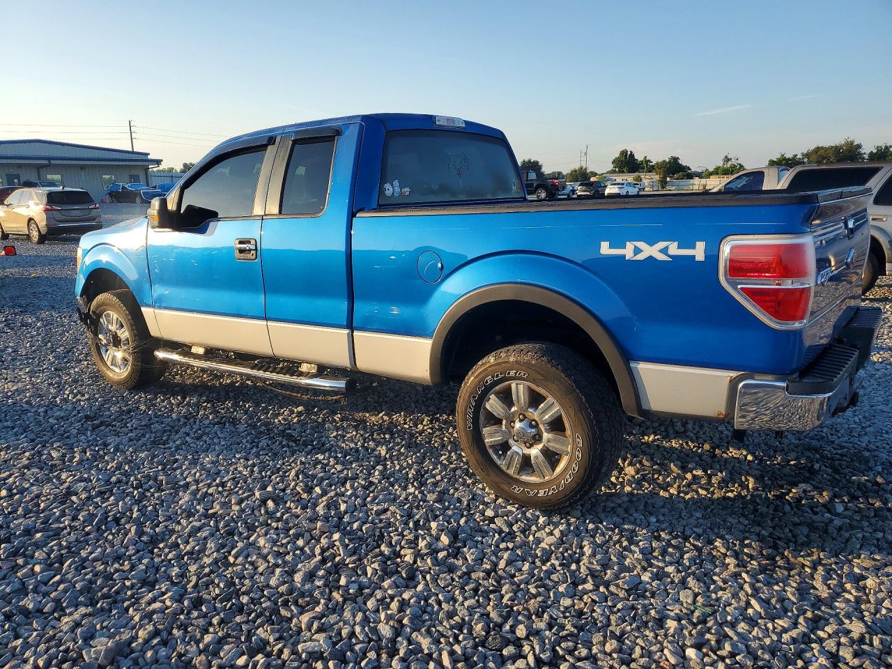 2009 Ford F150 Super Cab Blue vin: 1FTPX14V69FA19653
