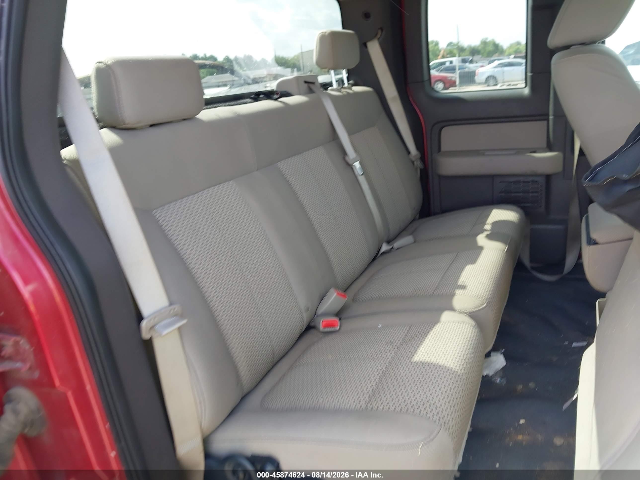 2009 Ford F-150 Fx4/lariat/xl/xlt Red vin: 1FTPX14V69FB28646