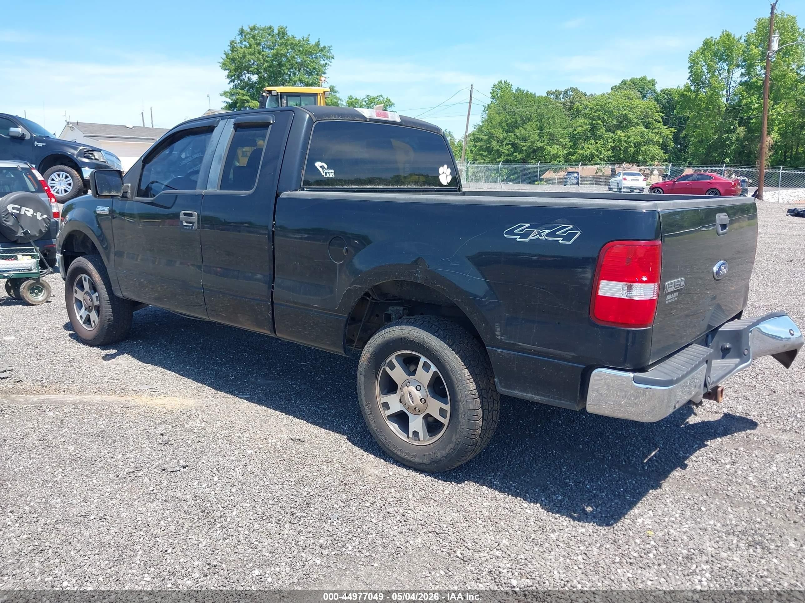 2007 Ford F-150 Fx4/lariat/xl/xlt Black vin: 1FTPX14V77FA64842