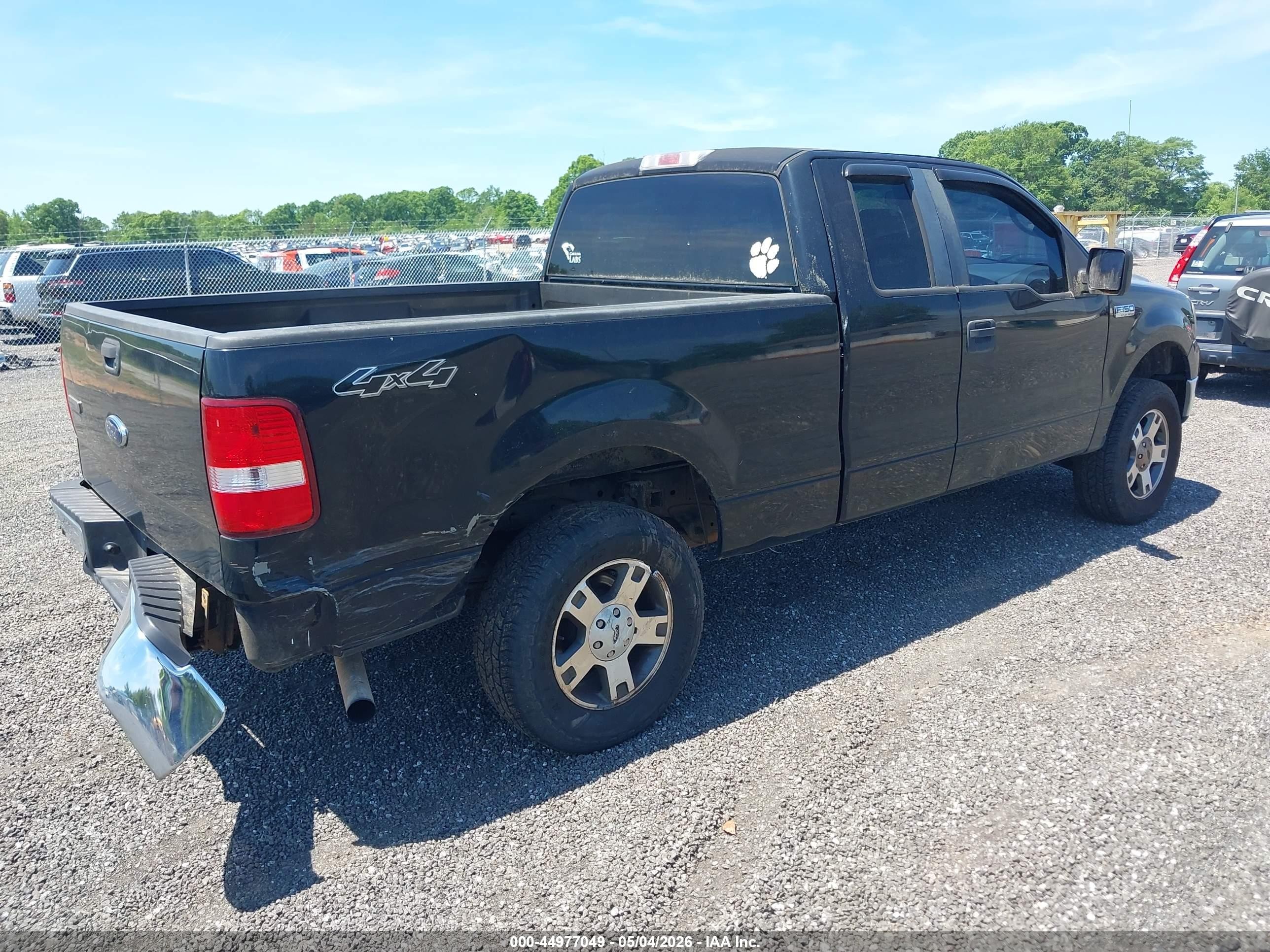 2007 Ford F-150 Fx4/lariat/xl/xlt Black vin: 1FTPX14V77FA64842