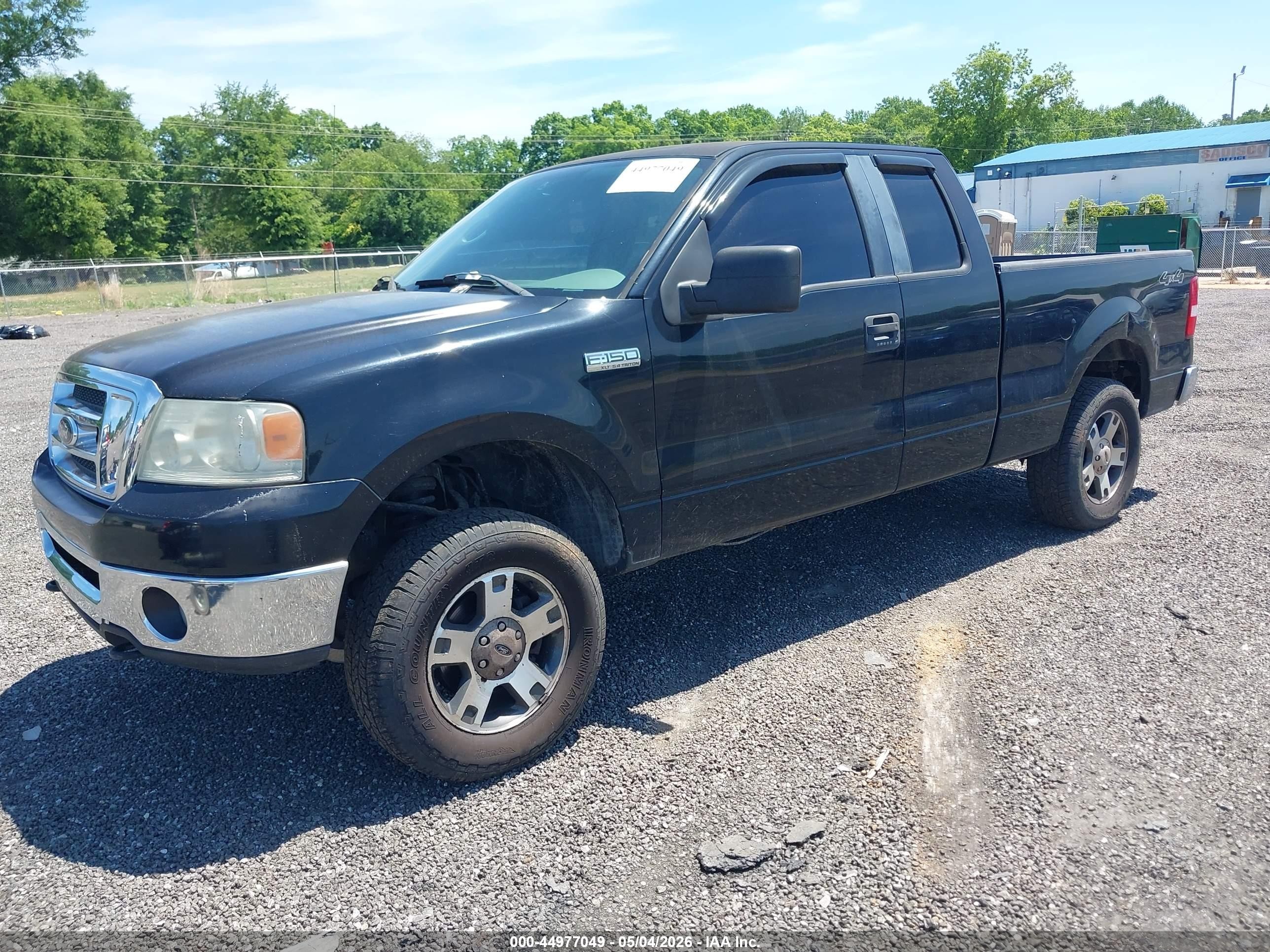 2007 Ford F-150 Fx4/lariat/xl/xlt Black vin: 1FTPX14V77FA64842