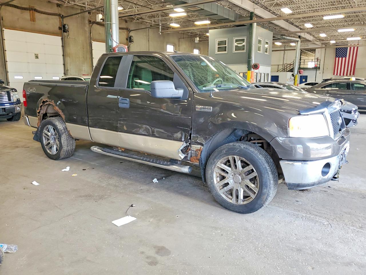 2007 Ford F150 Two Tone vin: 1FTPX14V77FB16244