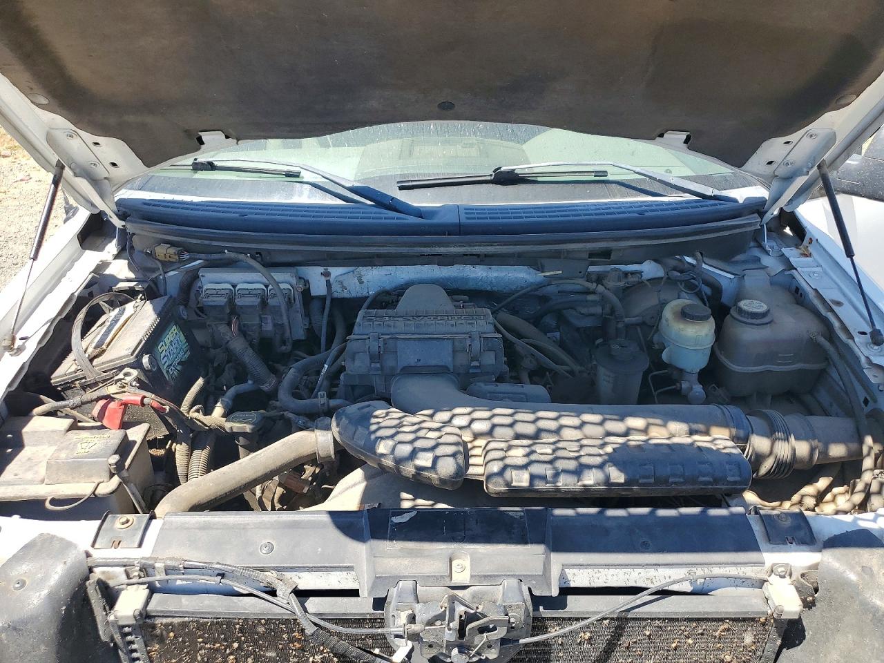 2007 Ford 150 White vin: 1FTPX14V77FB67503