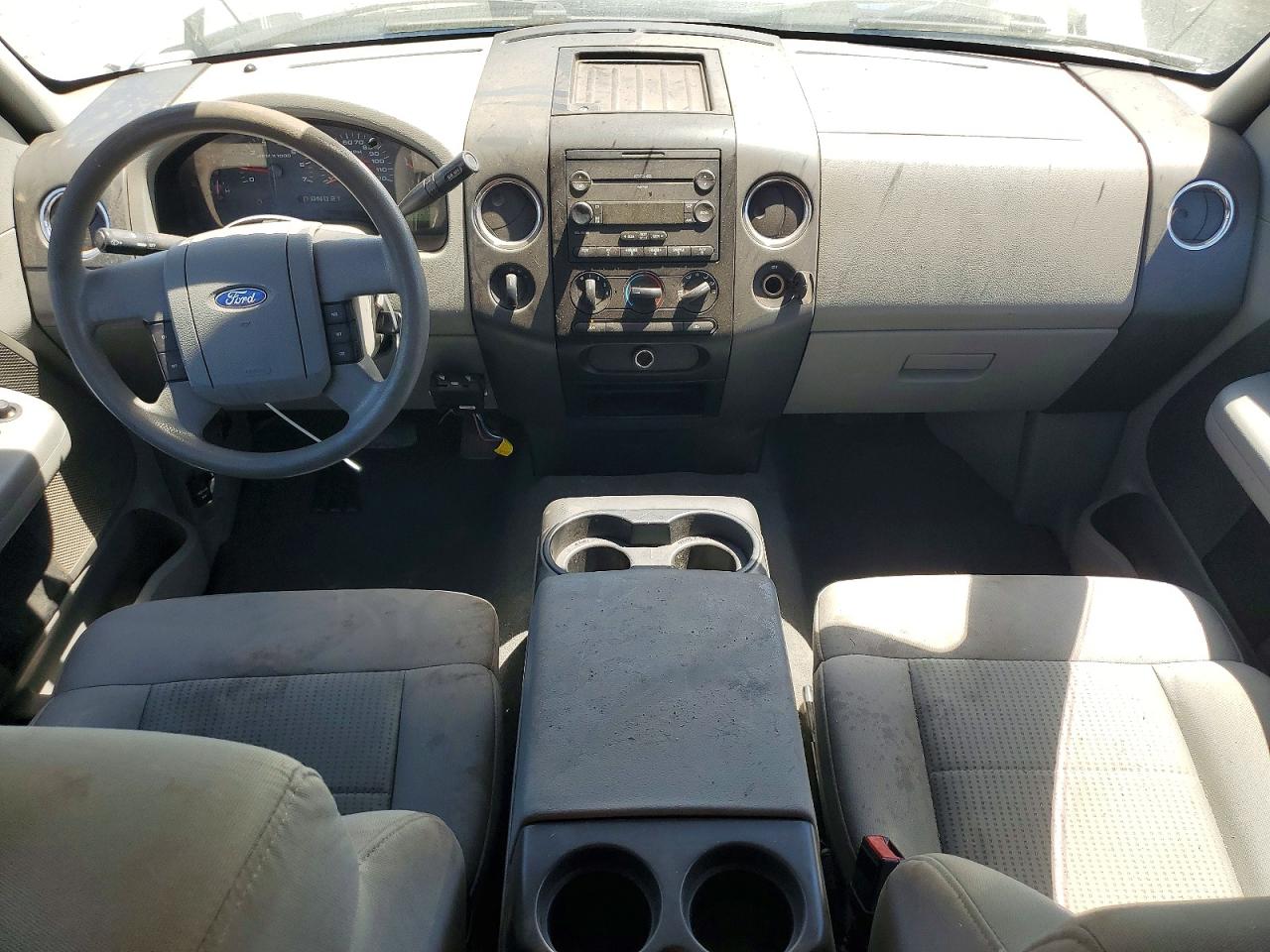 2007 Ford 150 White vin: 1FTPX14V77FB67503