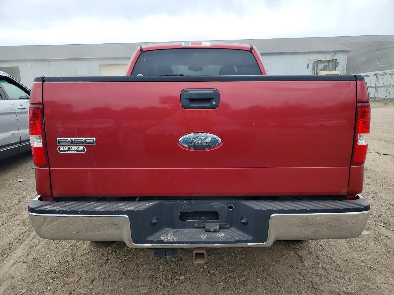 2008 Ford F150 Red vin: 1FTPX14V78FB02054