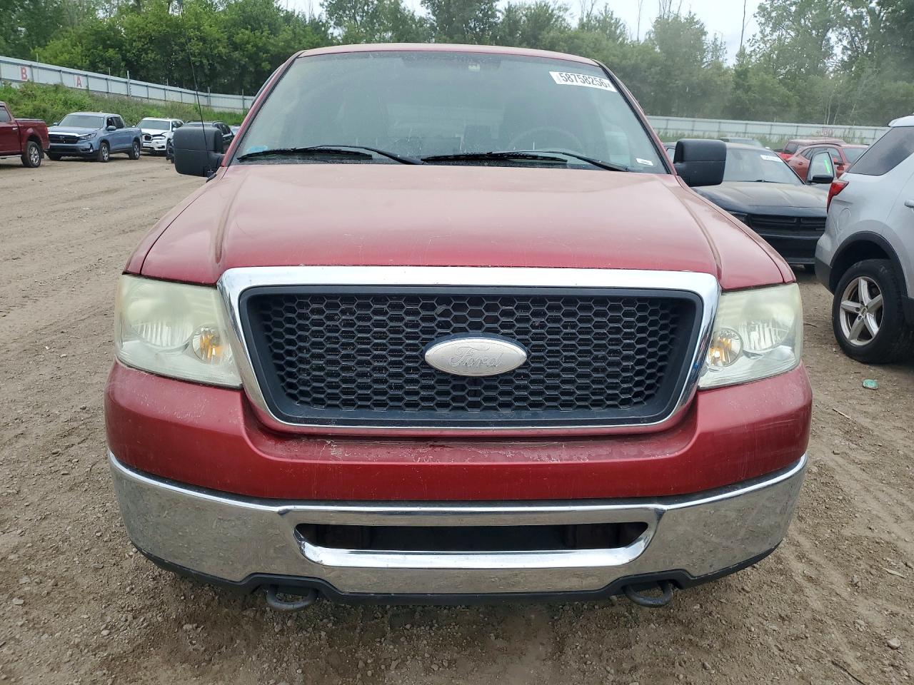 2008 Ford F150 Red vin: 1FTPX14V78FB02054