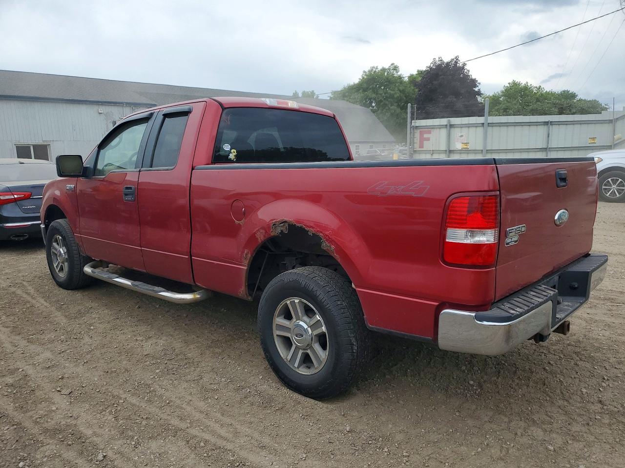 2008 Ford F150 Red vin: 1FTPX14V78FB02054