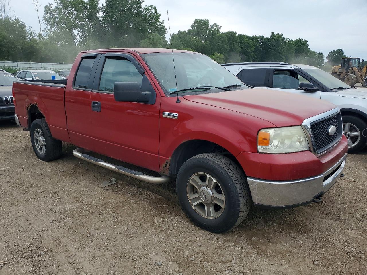 2008 Ford F150 Red vin: 1FTPX14V78FB02054
