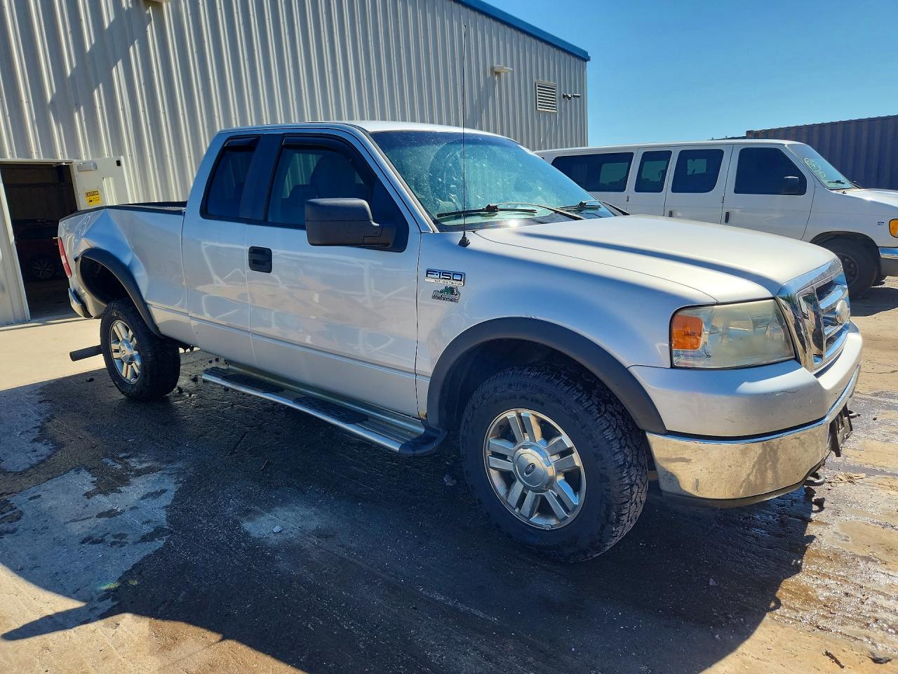 2008 Ford F150 Silver vin: 1FTPX14V78FB65963