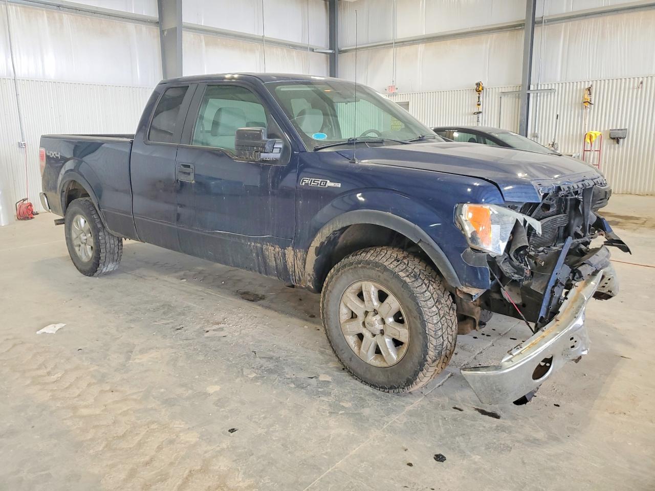 2009 Ford F150 Super Cab Blue vin: 1FTPX14V79FA40236