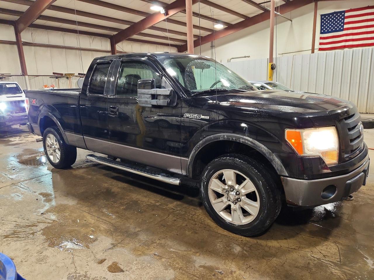 2009 Ford F150 Super Cab Black vin: 1FTPX14V79FA81935
