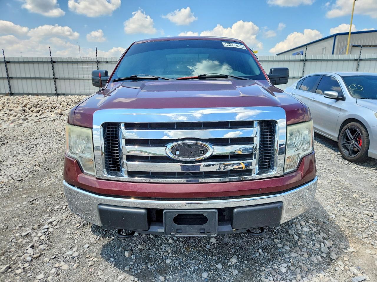 2009 Ford F150 Super Cab Burgundy vin: 1FTPX14V79FB03092