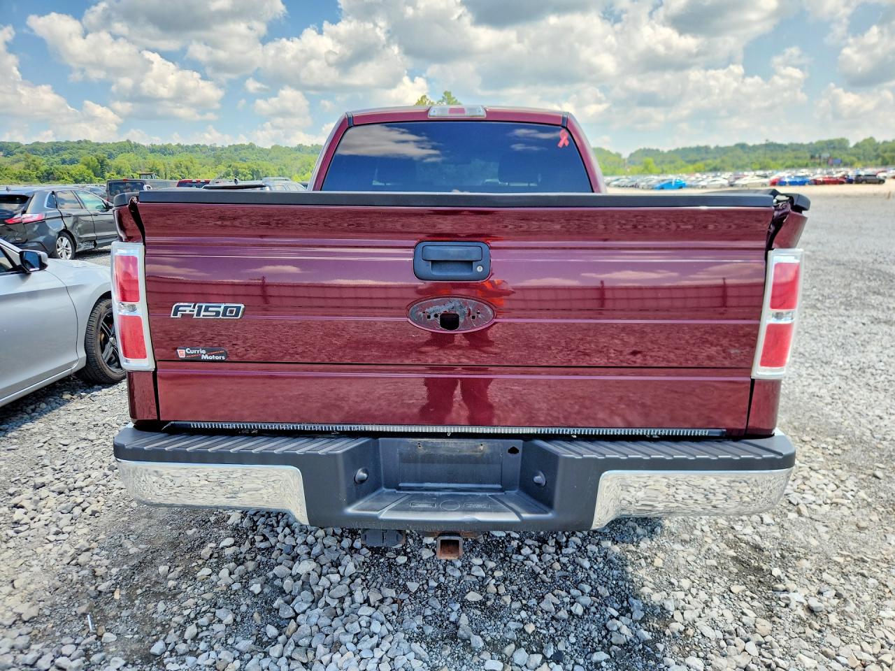 2009 Ford F150 Super Cab Burgundy vin: 1FTPX14V79FB03092
