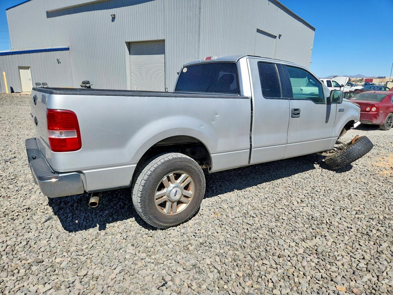 2006 Ford F150 Silver vin: 1FTPX14V86FA89893