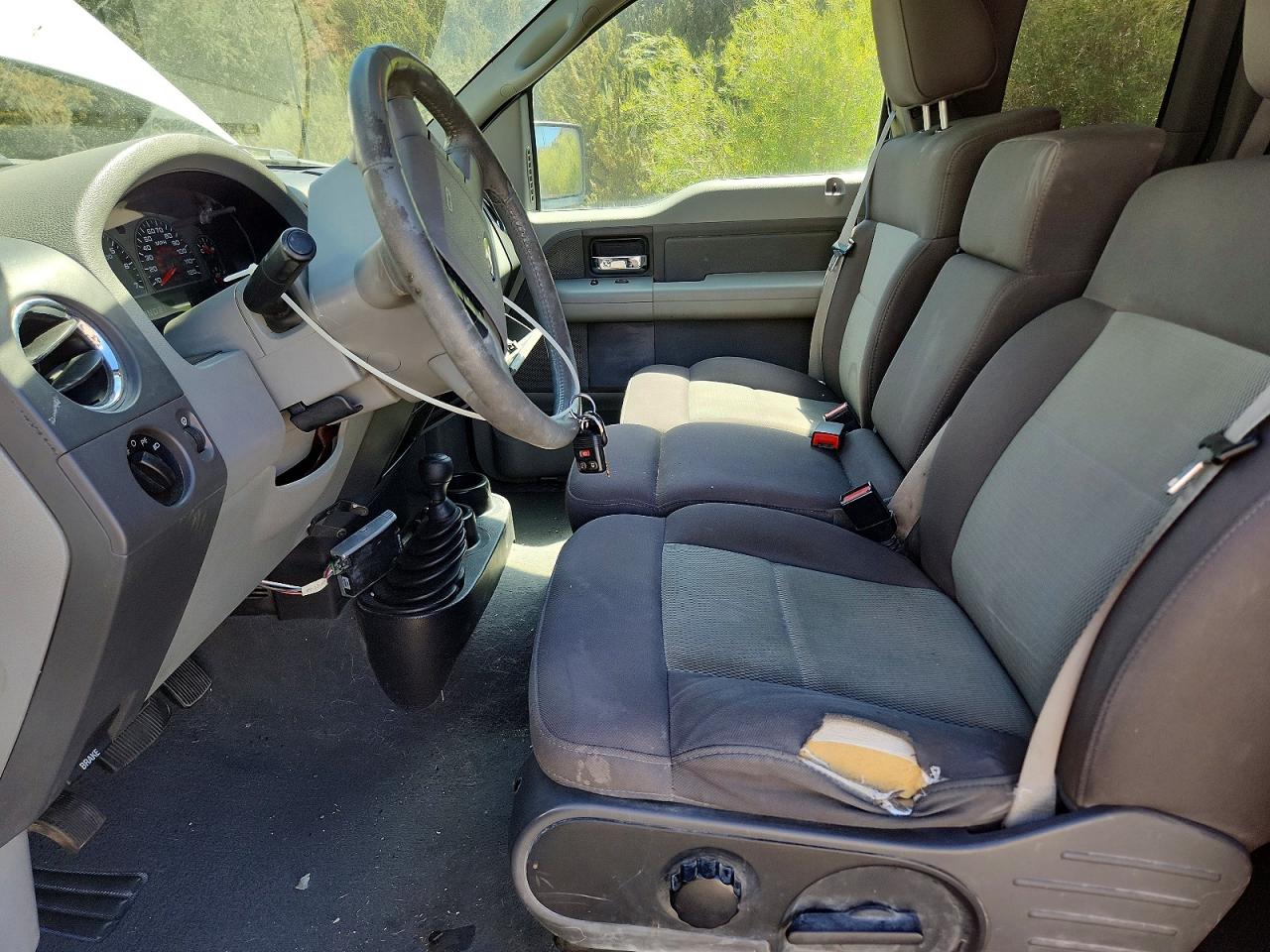2006 Ford F150 Silver vin: 1FTPX14V86FA89893