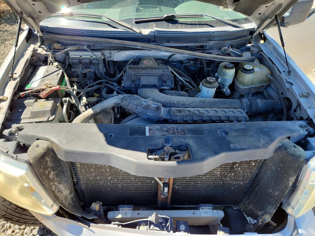 2006 Ford F150 Silver vin: 1FTPX14V86FA89893