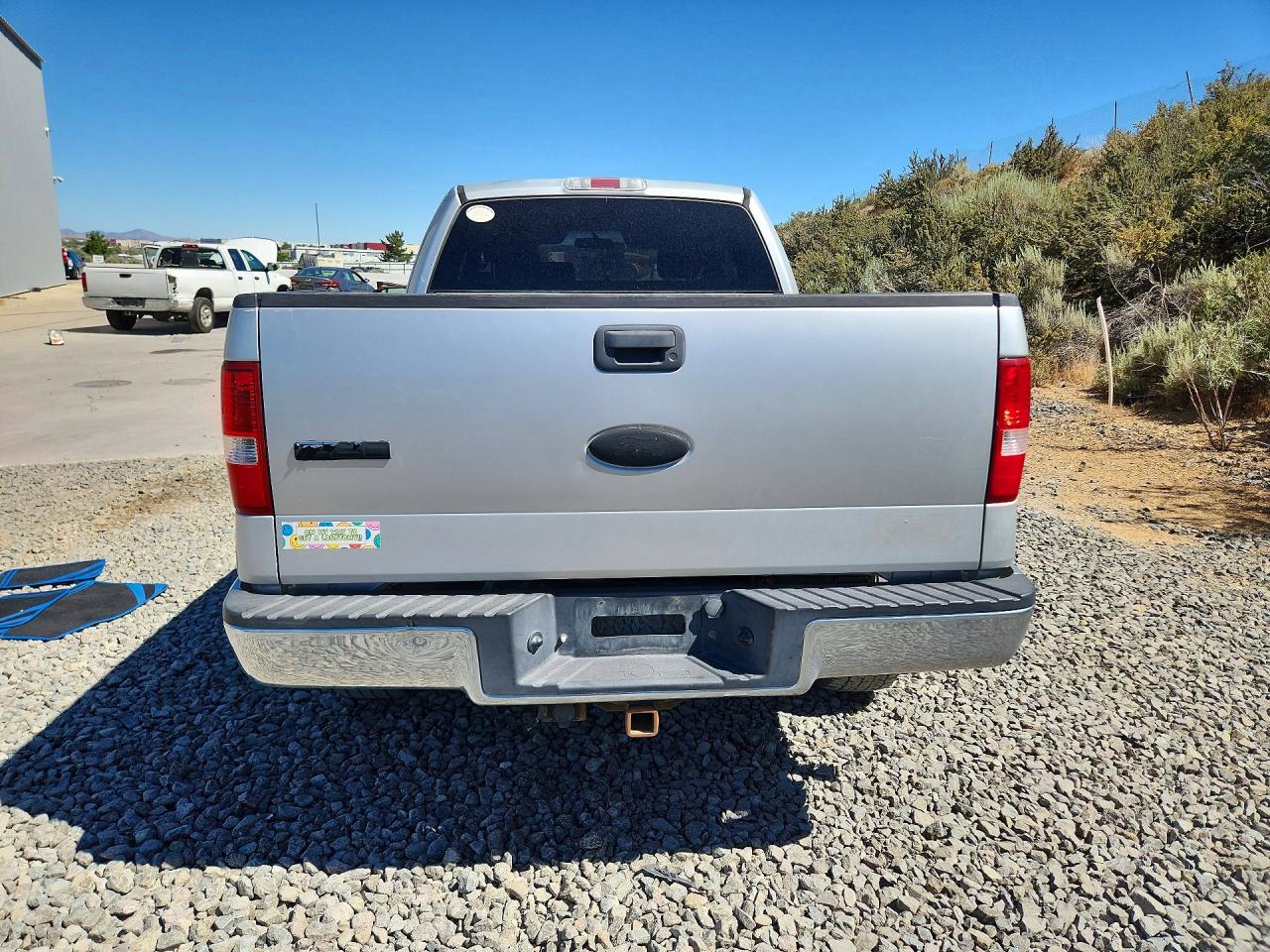 2006 Ford F150 Silver vin: 1FTPX14V86FA89893
