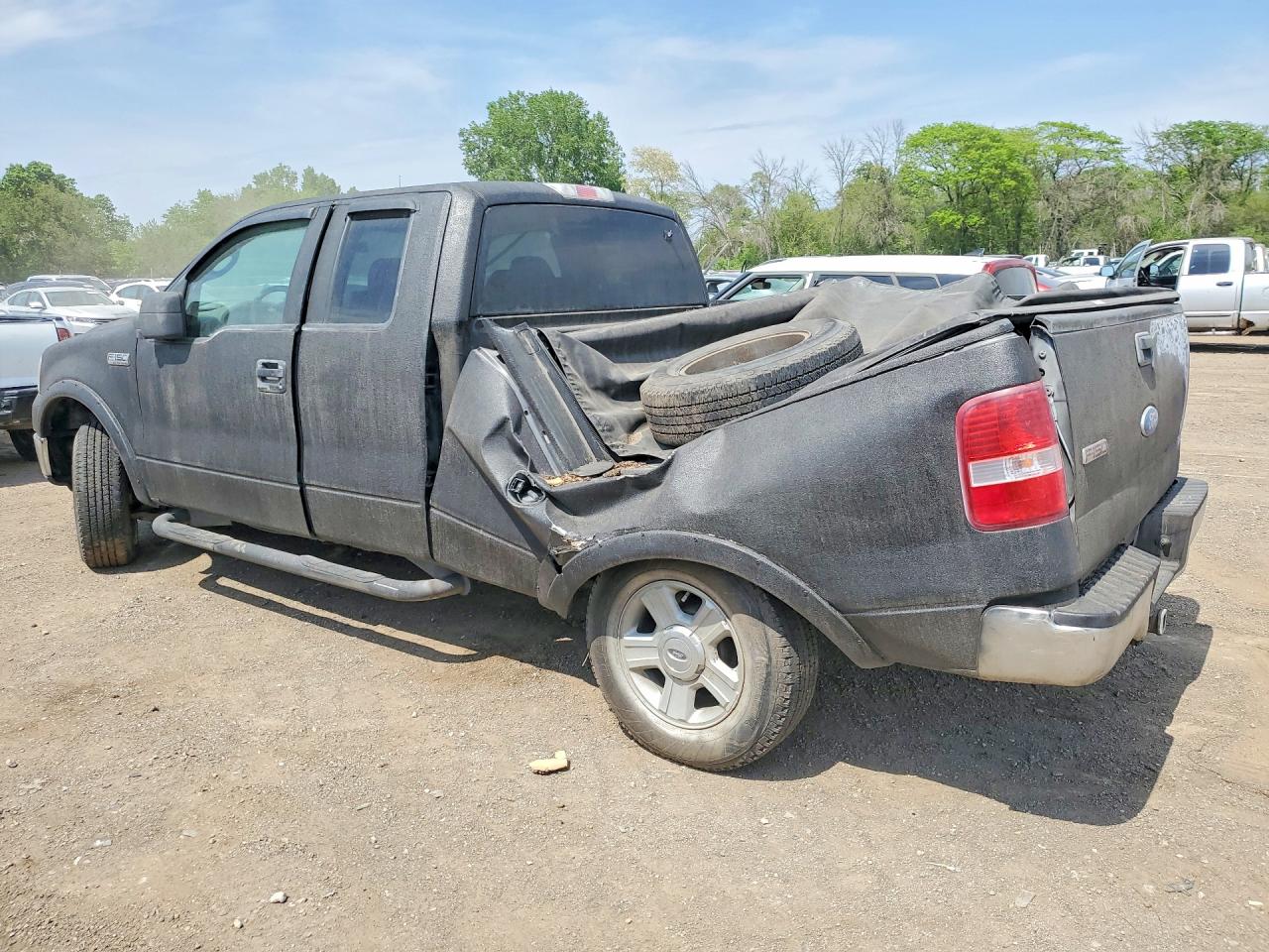 2006 Ford F150 Black vin: 1FTPX14V86FB29180