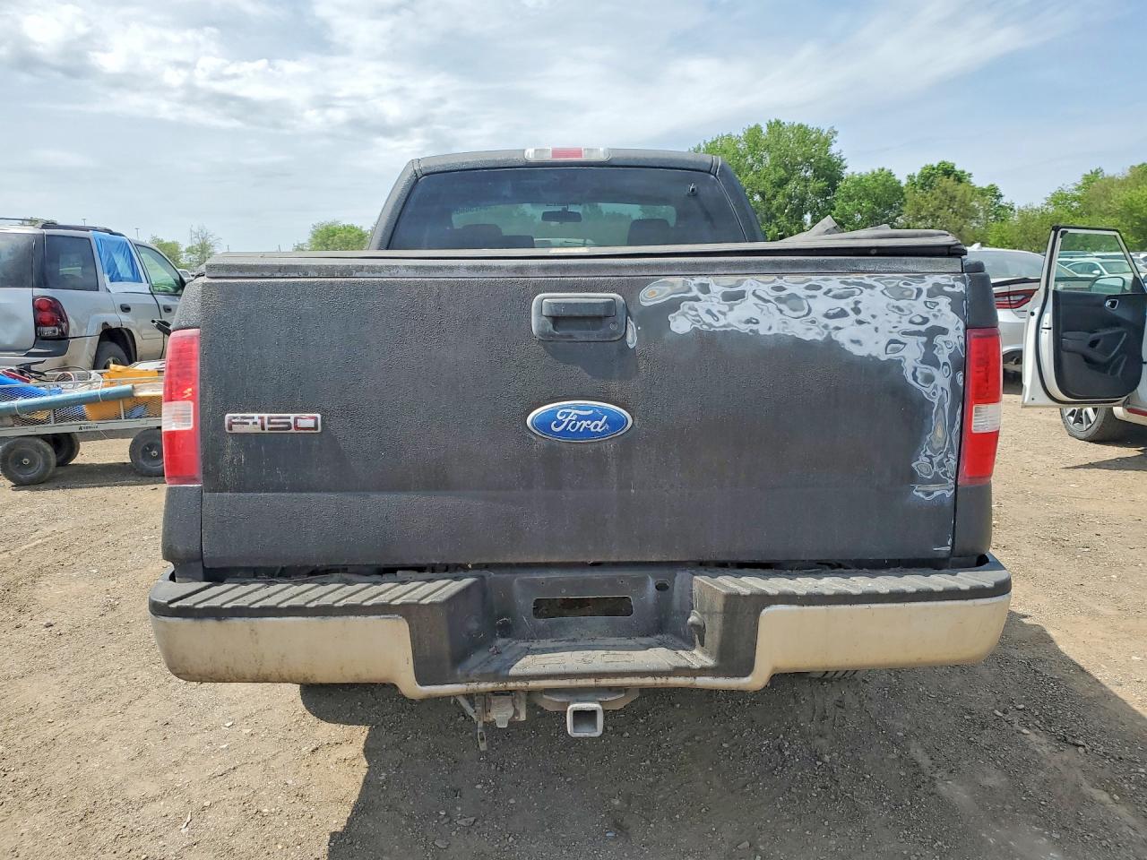 2006 Ford F150 Black vin: 1FTPX14V86FB29180