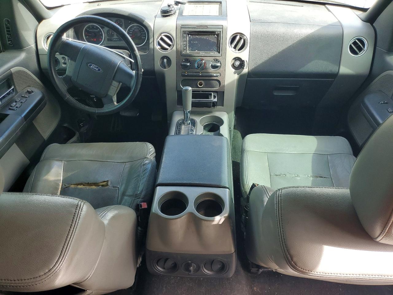 2006 Ford F150 Серый vin: 1FTPX14V86NB70348