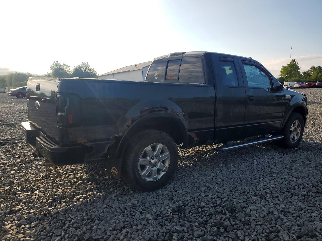 2007 Ford F150 Black vin: 1FTPX14V87FA31512