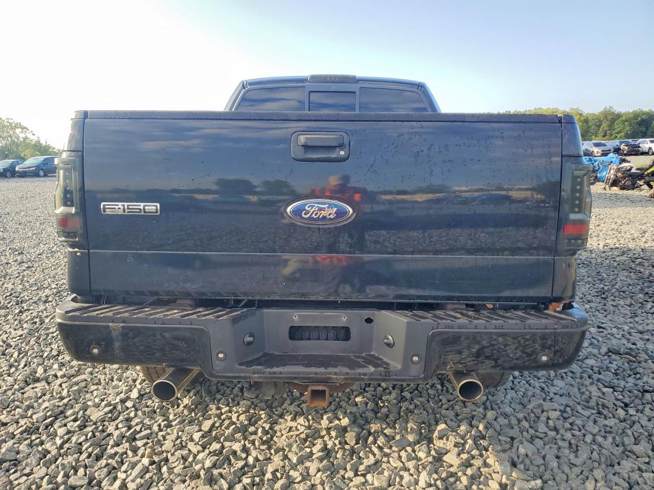 2007 Ford F150 Black vin: 1FTPX14V87FA31512