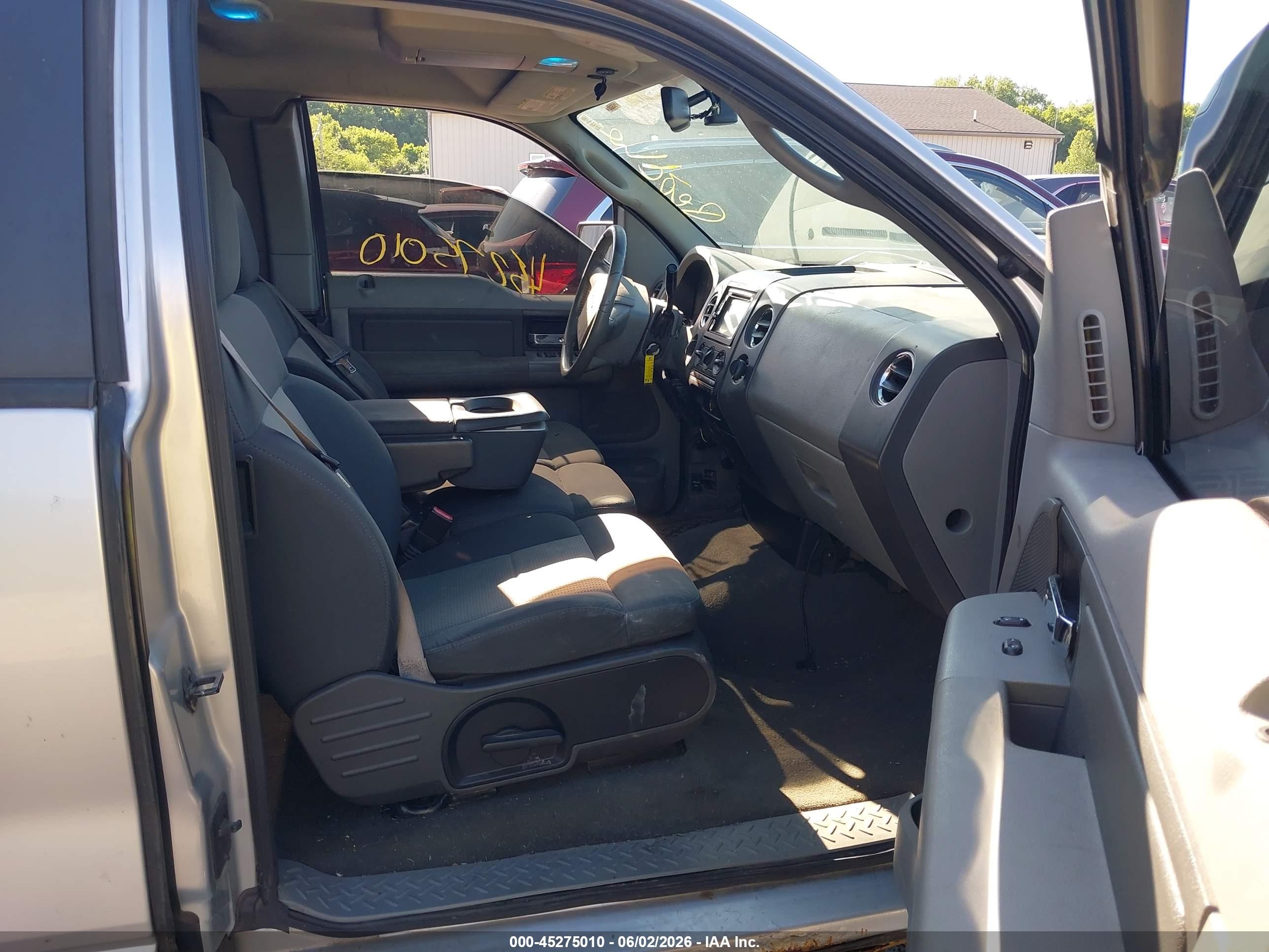 2007 Ford F-150 Fx4/lariat/xl/xlt Silver vin: 1FTPX14V87FA66809