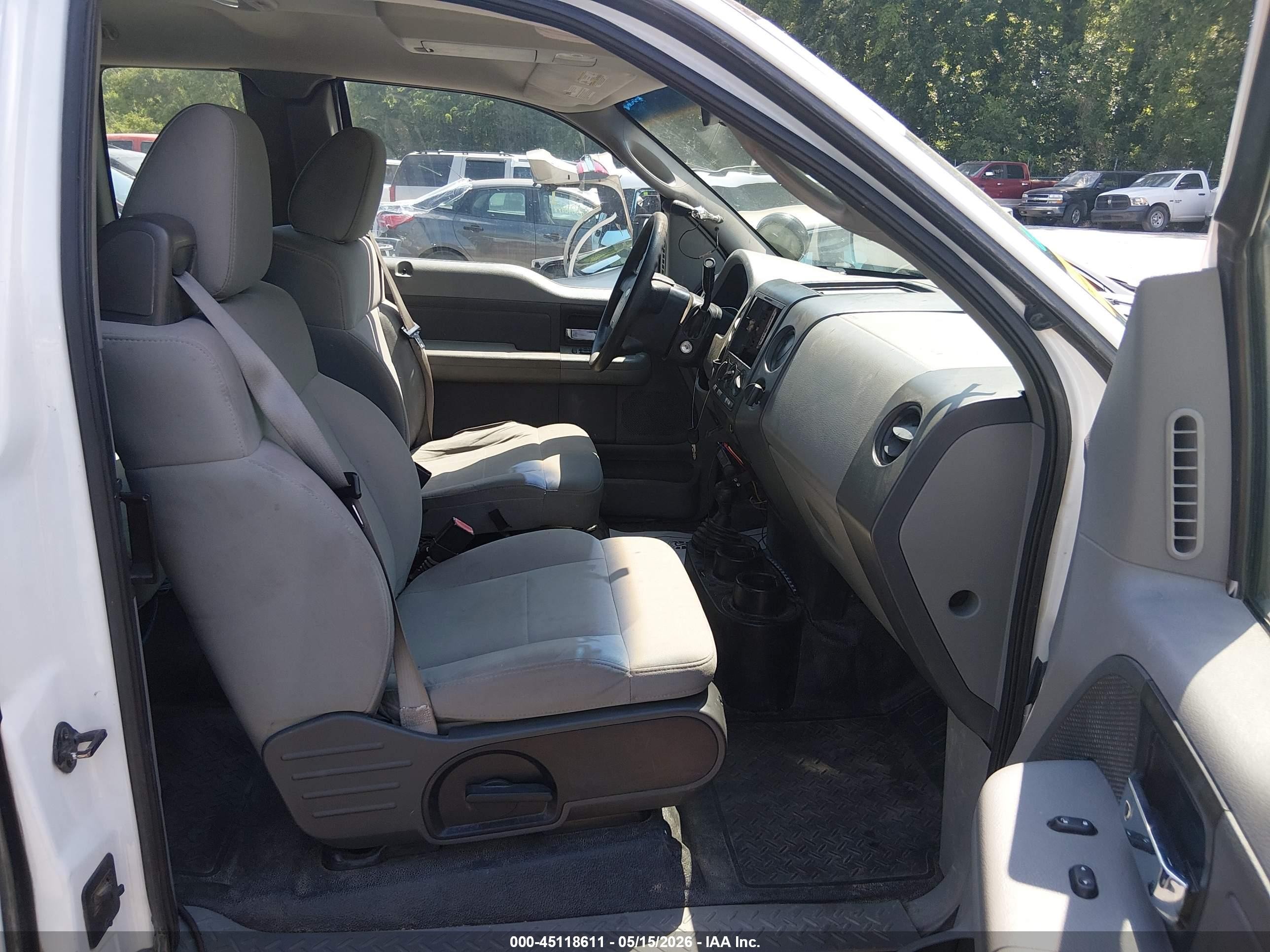 2007 Ford F-150 Fx4/lariat/xl/xlt White vin: 1FTPX14V87FA82296
