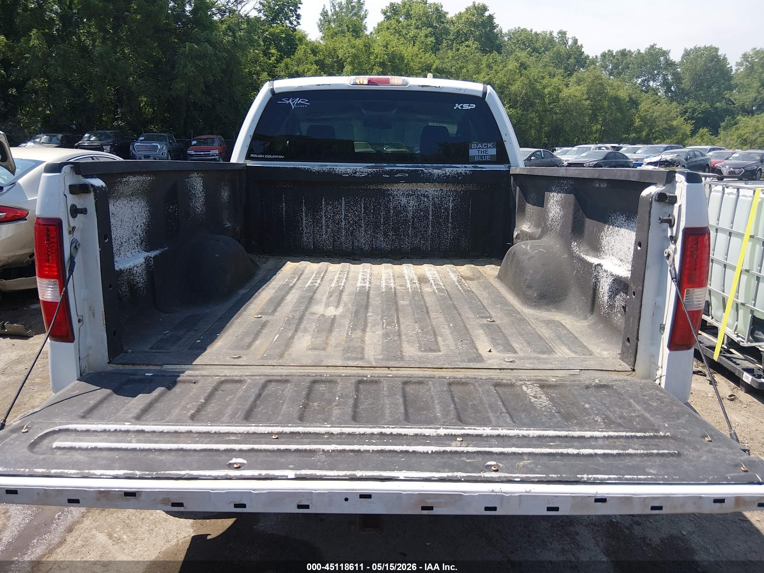 2007 Ford F-150 Fx4/lariat/xl/xlt White vin: 1FTPX14V87FA82296