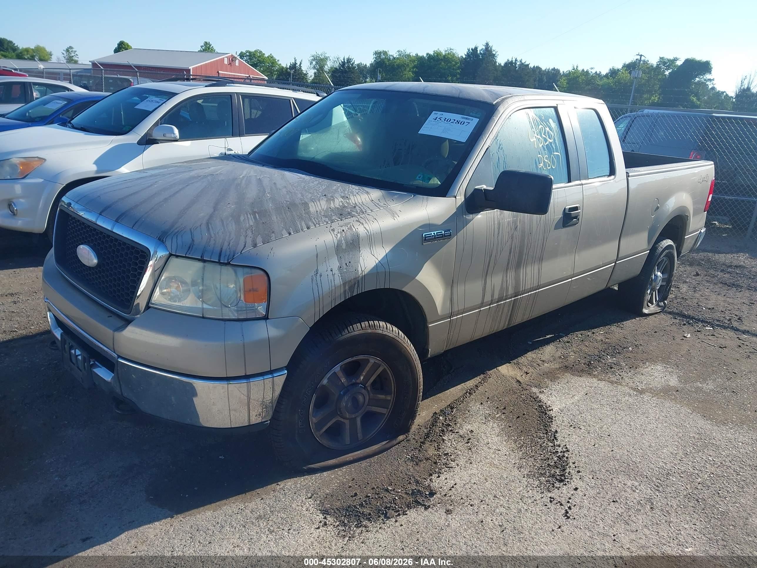2007 Ford F-150 Fx4/lariat/xl/xlt Gold vin: 1FTPX14V87FB83127