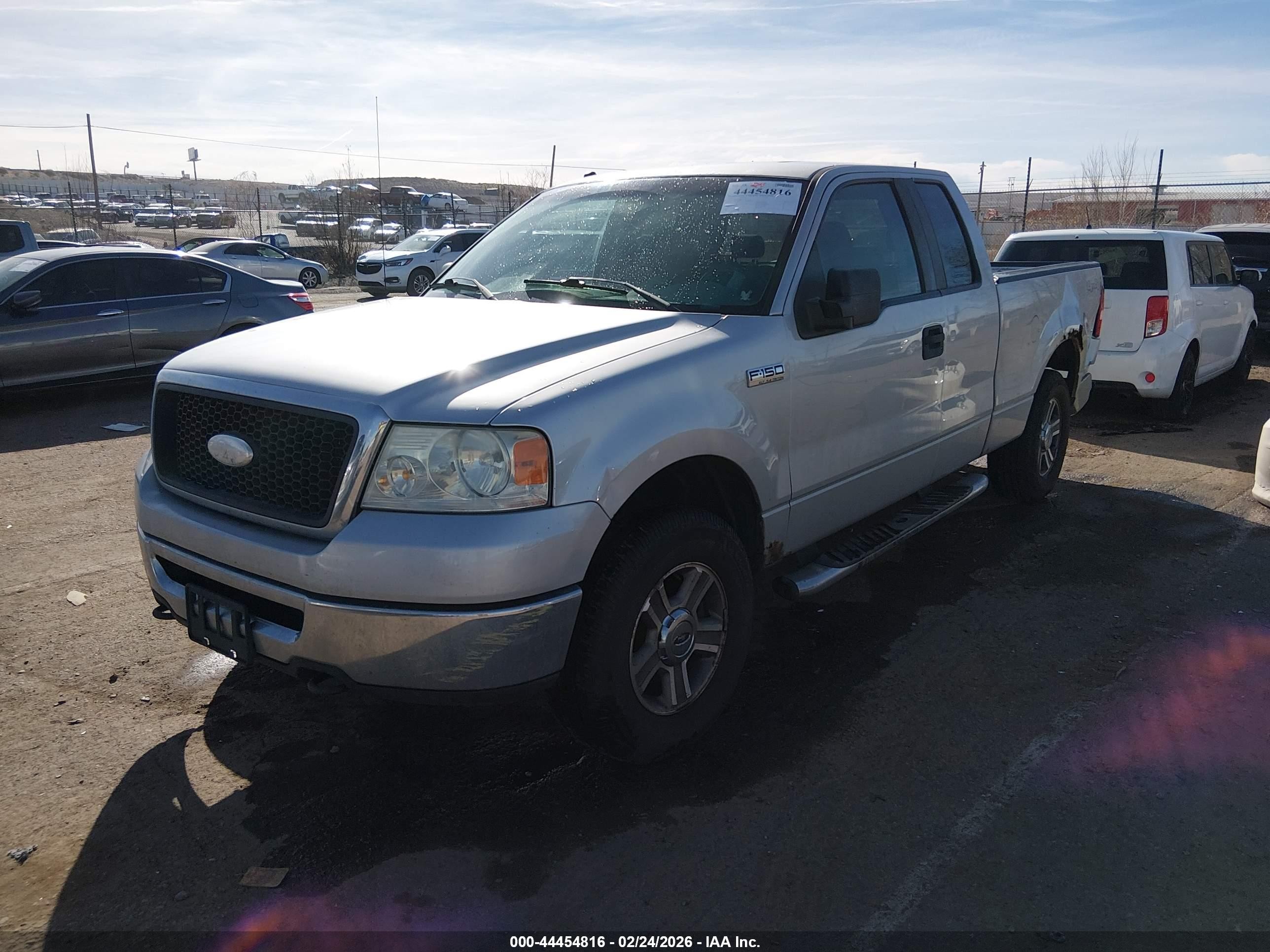 2008 Ford F-150 Fx4/lariat/xl/xlt Silver vin: 1FTPX14V88FA92425
