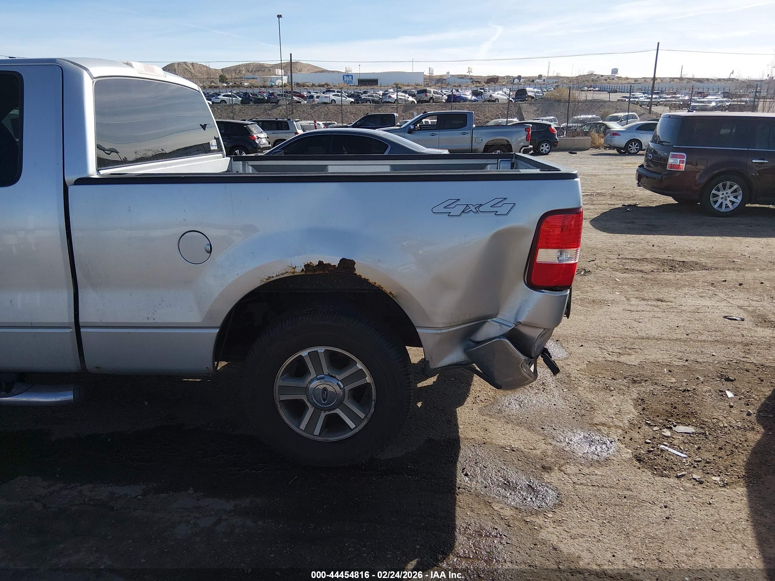 2008 Ford F-150 Fx4/lariat/xl/xlt Silver vin: 1FTPX14V88FA92425