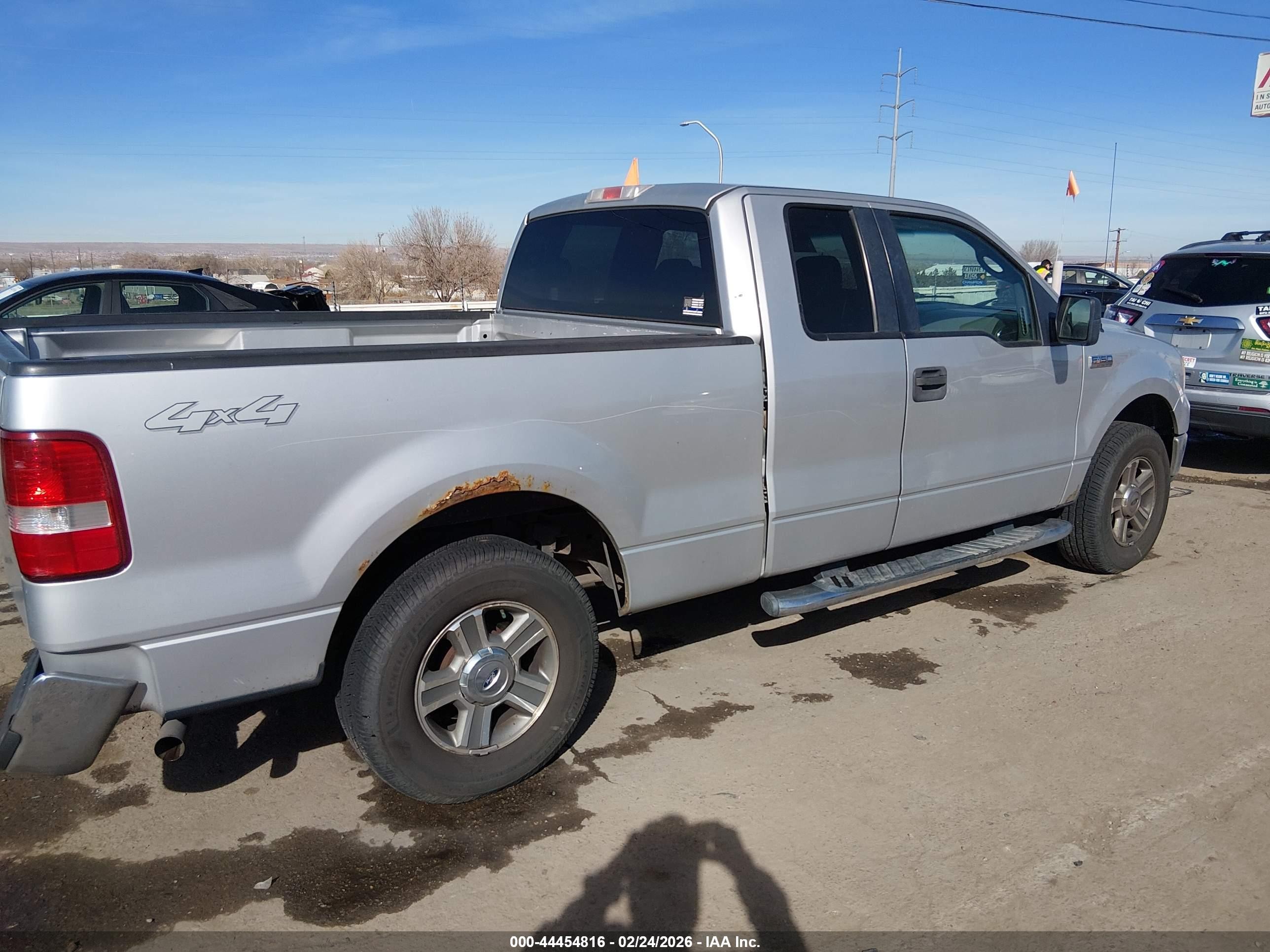 2008 Ford F-150 Fx4/lariat/xl/xlt Silver vin: 1FTPX14V88FA92425