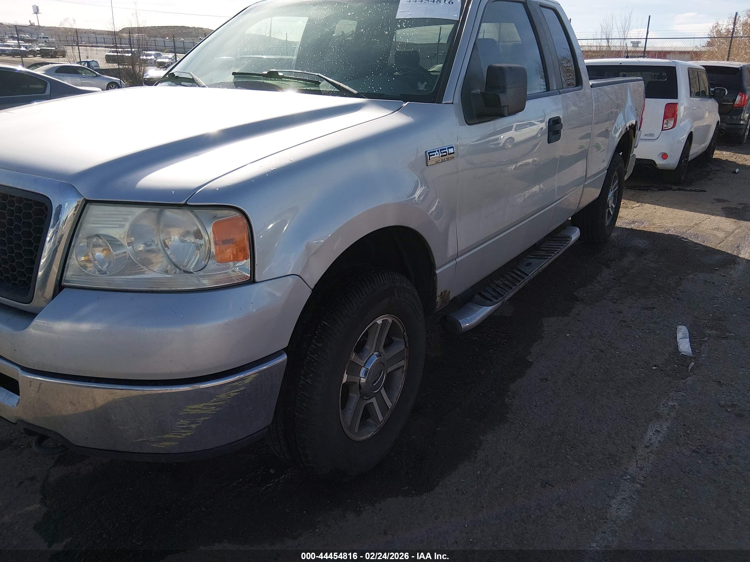 2008 Ford F-150 Fx4/lariat/xl/xlt Silver vin: 1FTPX14V88FA92425