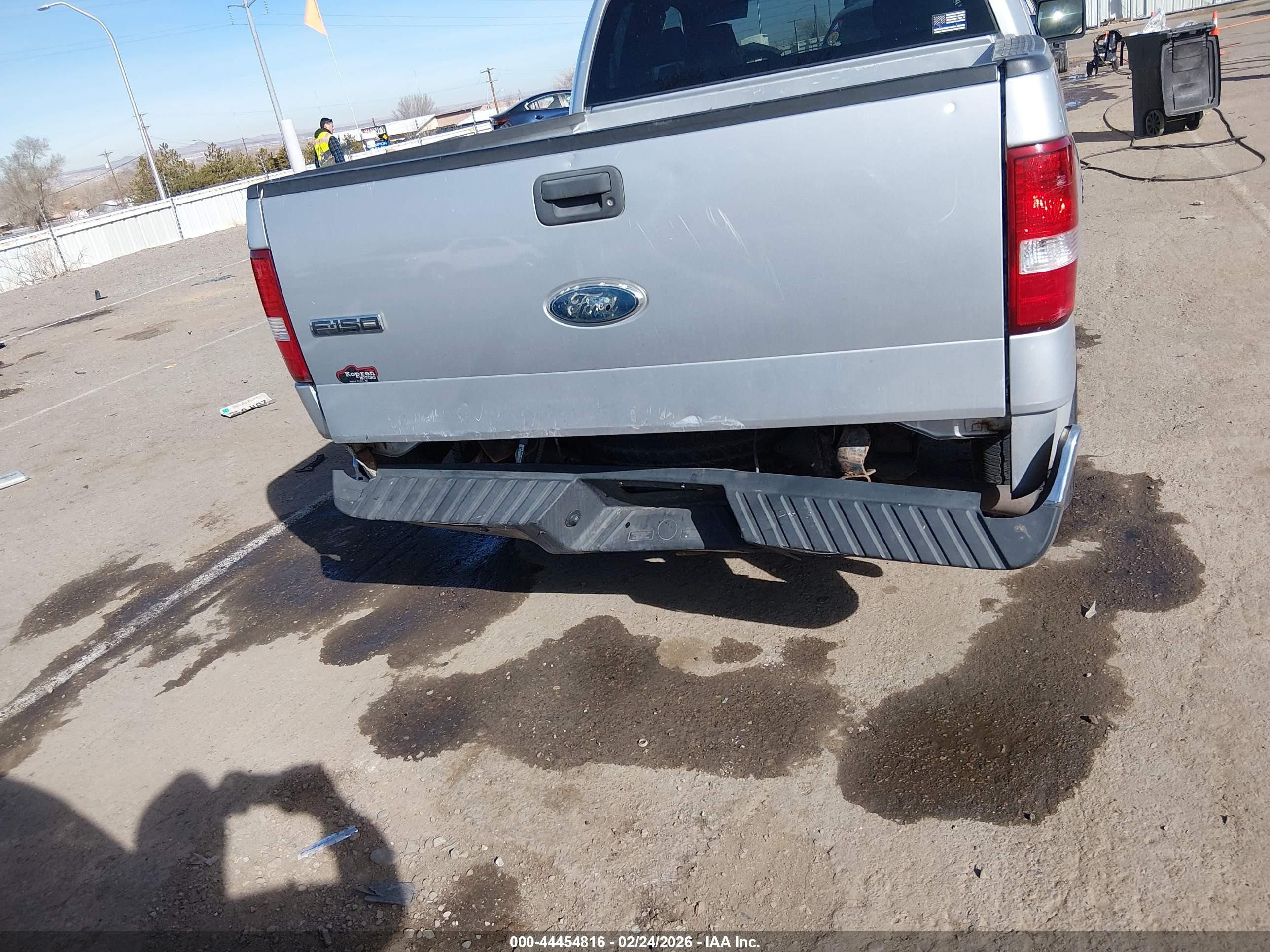 2008 Ford F-150 Fx4/lariat/xl/xlt Silver vin: 1FTPX14V88FA92425