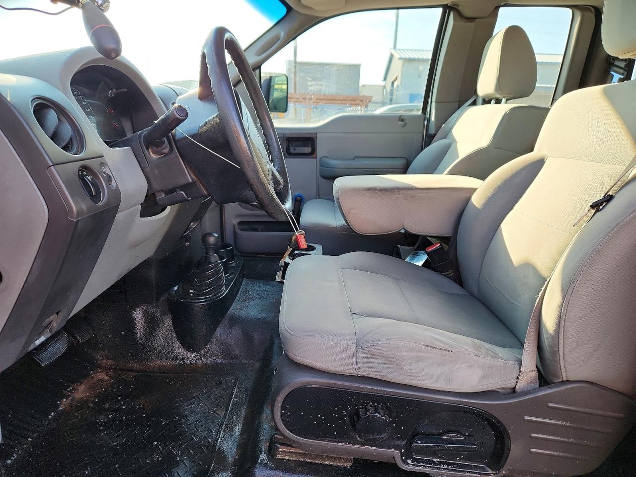 2008 Ford F150 Silver vin: 1FTPX14V88FB59654