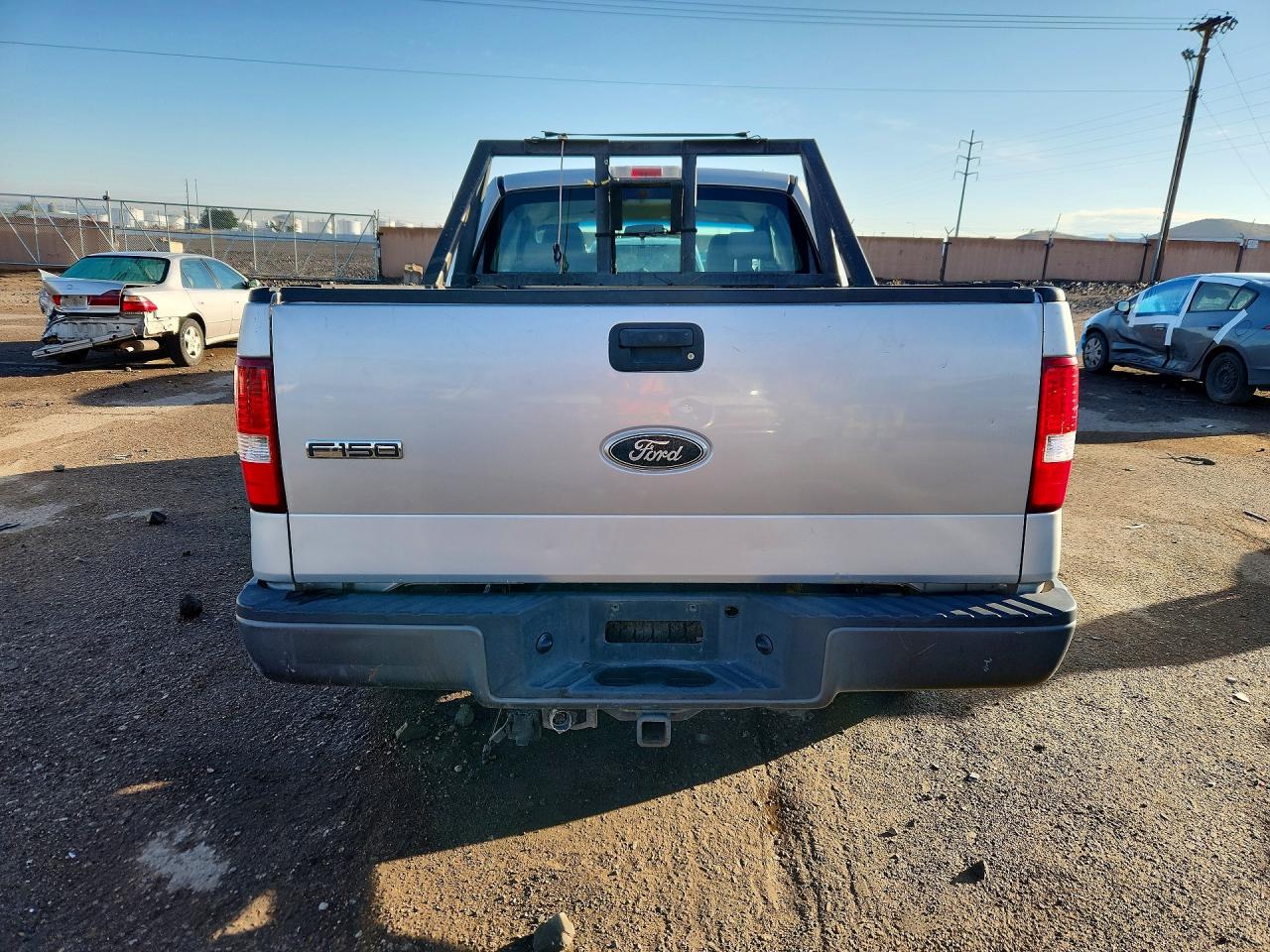 2008 Ford F150 Silver vin: 1FTPX14V88FB59654
